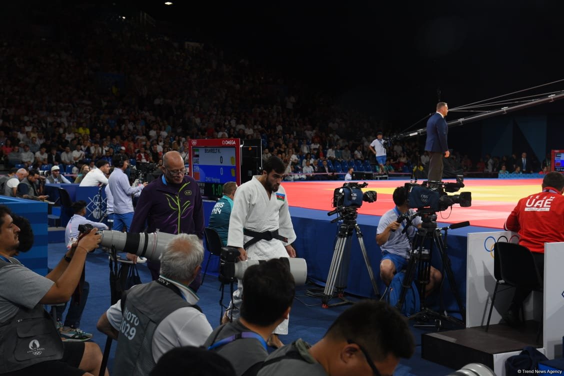 Cüdoçumuz Yaşar Nəcəfov "Paris-2024"-də mübarizəni dayandırıb (FOTO)