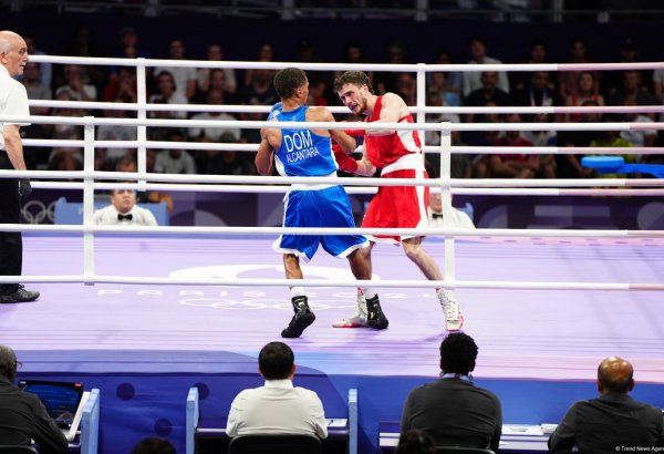 Paris-2024: Azərbaycan boksçusu mübarizəni dayandırıb (FOTO)