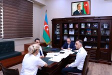 Baş prokuror Nərimanov rayonunda vətəndaşları qəbul edib (FOTO)