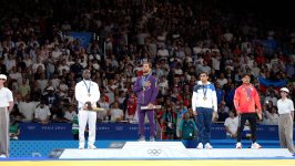 Hidayət Heydərov olimpiya çempionu oldu - Paris-2024 (FOTO) (YENİLƏNİB)