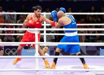 Paris-2024: Azərbaycanın boksçusu Yay Olimpiya Oyunlarında ilk görüşünə çıxıb (FOTO)