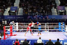 Paris-2024: Azərbaycanın boksçusu Yay Olimpiya Oyunlarında ilk görüşünə çıxıb (FOTO)