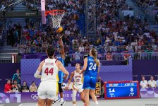 Paris-2024: Azərbaycanın qadınlardan ibarət 3x3 basketbol millisi mübarizəni dayandırıb