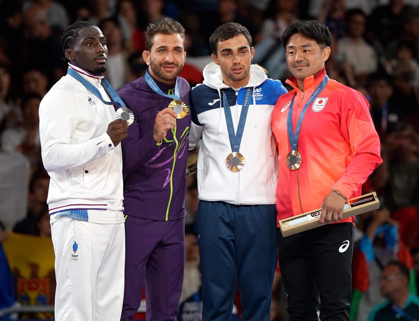 Hidayət Heydərov olimpiya çempionu oldu - Paris-2024 (FOTO) (YENİLƏNİB)