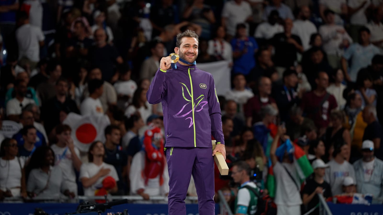 Hidayət Heydərov olimpiya çempionu oldu - Paris-2024 (FOTO) (YENİLƏNİB)
