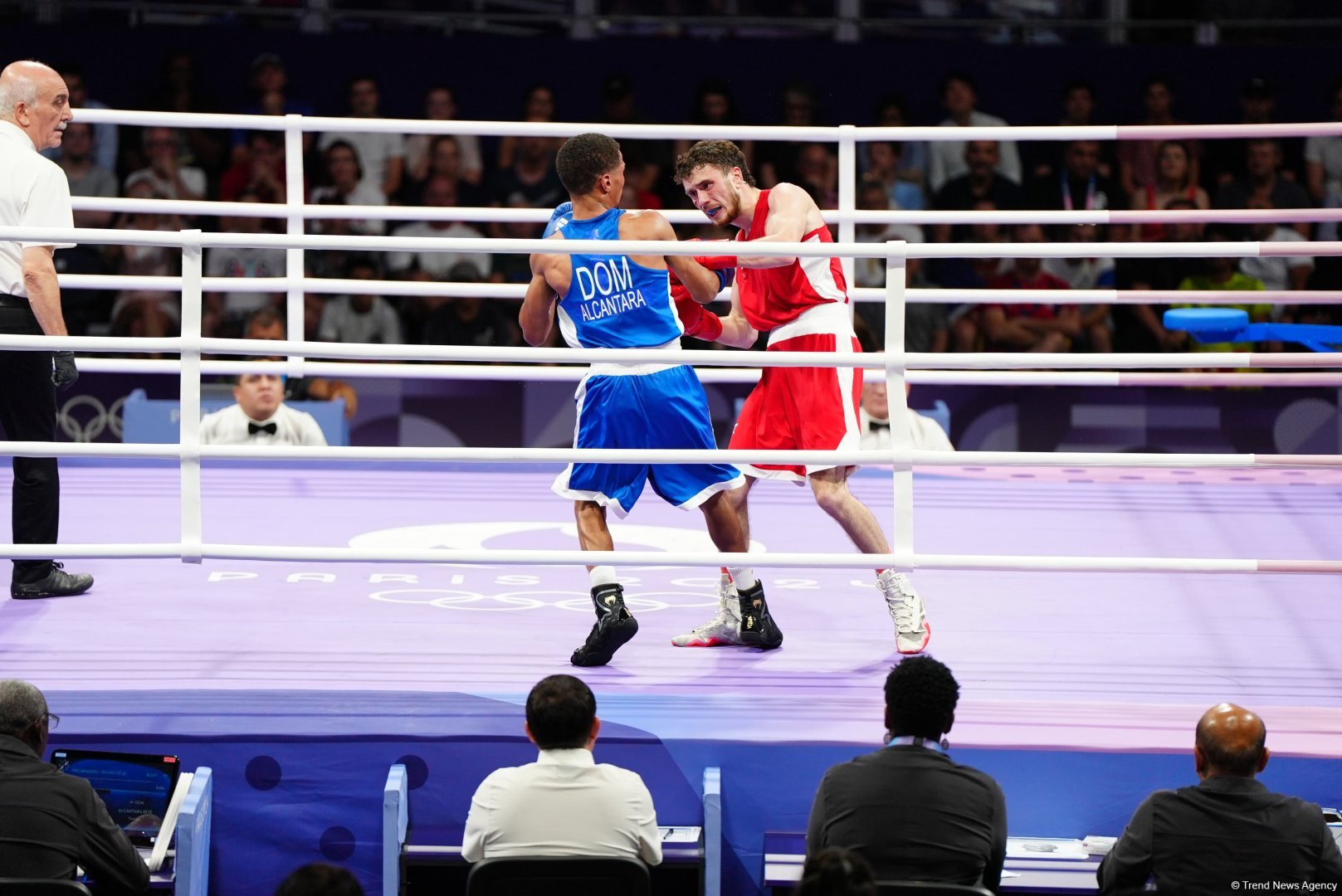 Paris-2024: Azərbaycan boksçusu mübarizəni dayandırıb (FOTO)