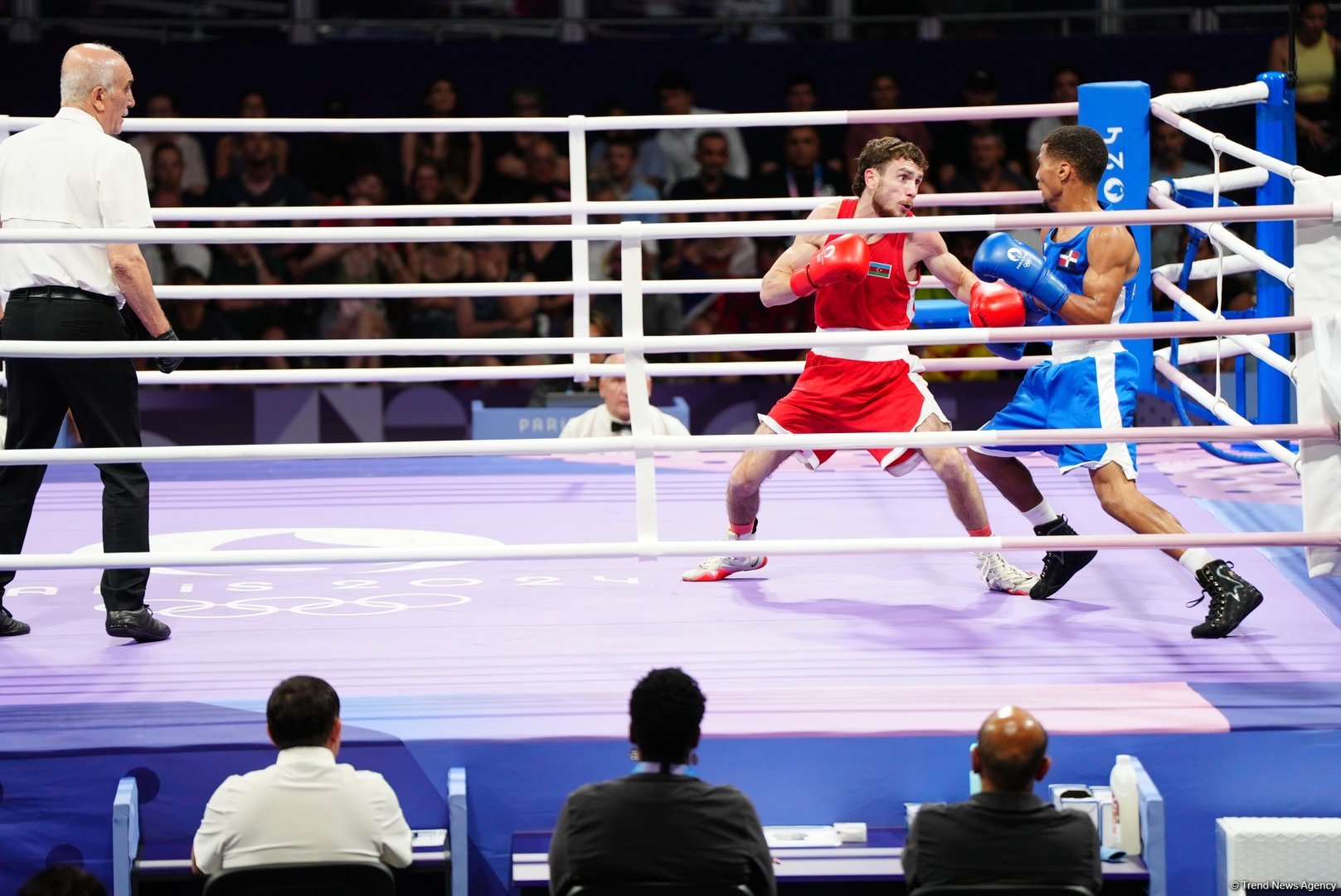 Paris-2024: Azərbaycan boksçusu mübarizəni dayandırıb (FOTO)