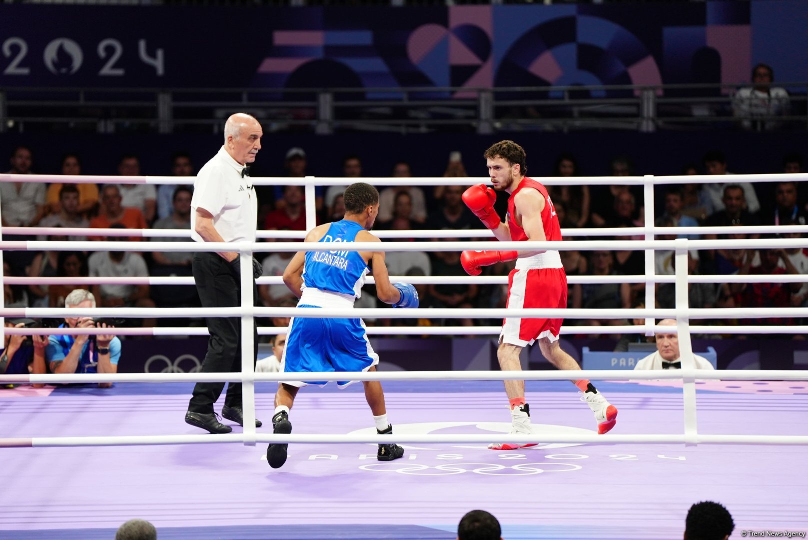 Paris-2024: Azərbaycan boksçusu mübarizəni dayandırıb (FOTO)
