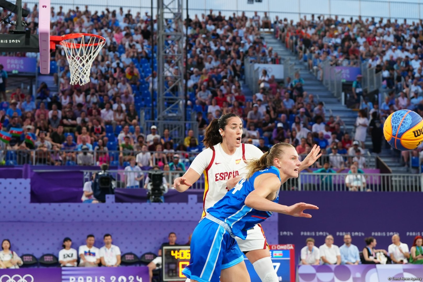 Paris-2024: Azərbaycanın qadınlardan ibarət 3x3 basketbol millisi mübarizəni dayandırıb