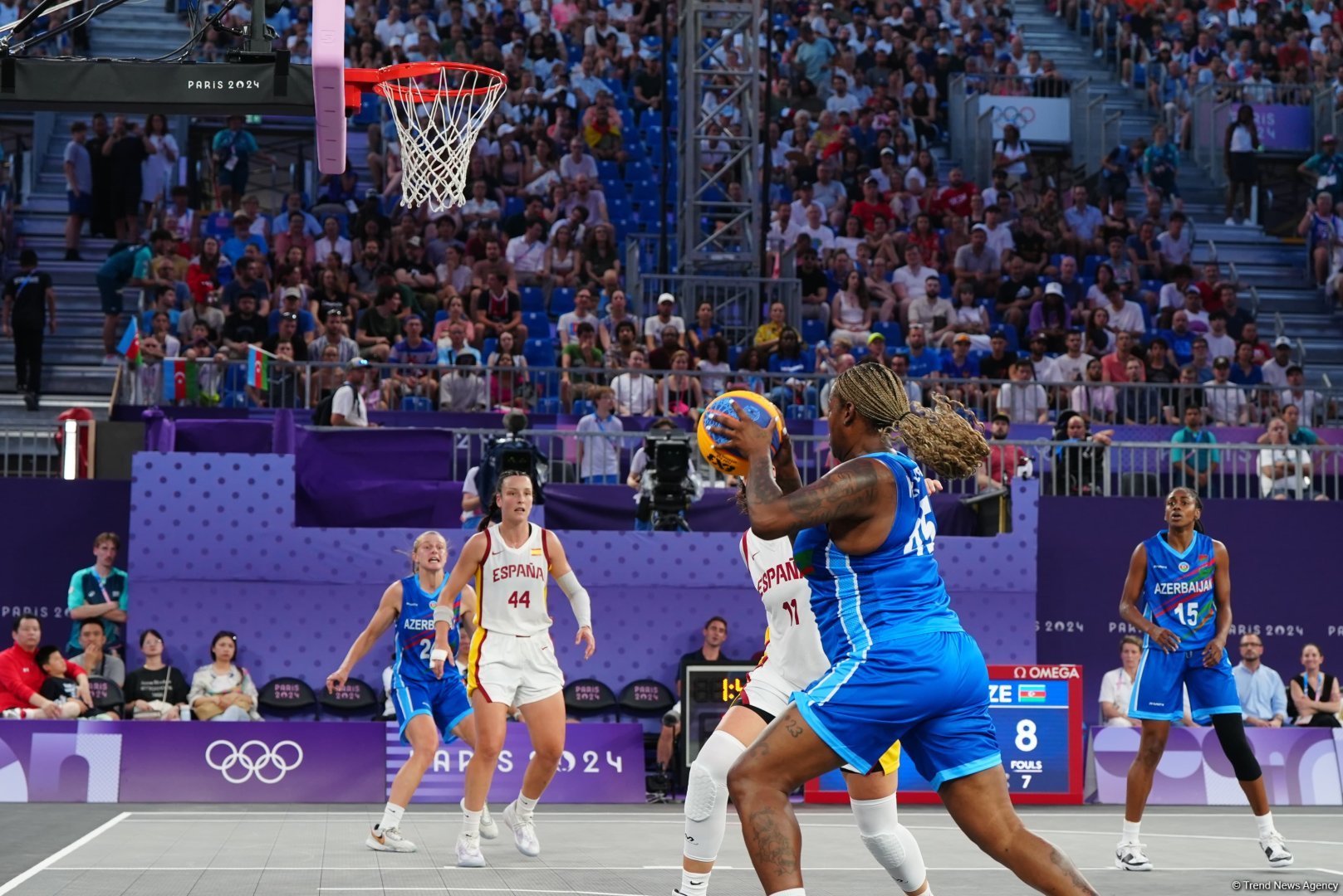 Paris-2024: Azərbaycanın qadınlardan ibarət 3x3 basketbol millisi mübarizəni dayandırıb