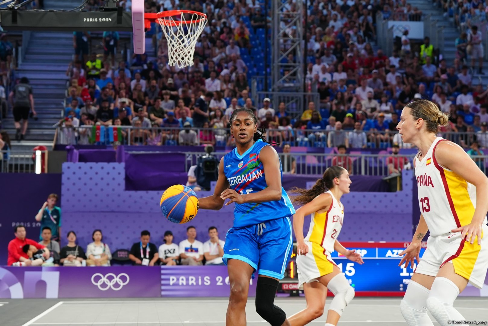 Paris-2024: Azərbaycanın qadınlardan ibarət 3x3 basketbol millisi mübarizəni dayandırıb