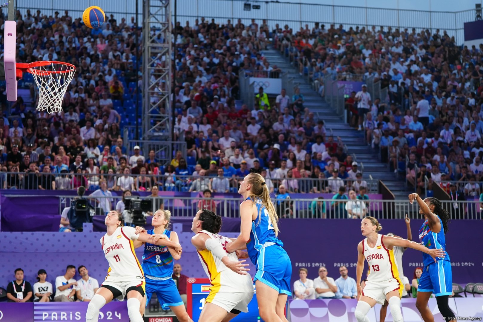 Paris-2024: Azərbaycanın qadınlardan ibarət 3x3 basketbol millisi mübarizəni dayandırıb