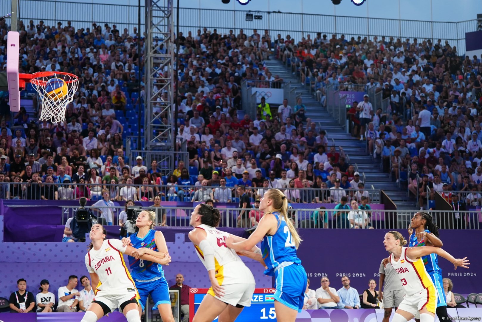 Paris-2024: Azərbaycanın qadınlardan ibarət 3x3 basketbol millisi mübarizəni dayandırıb