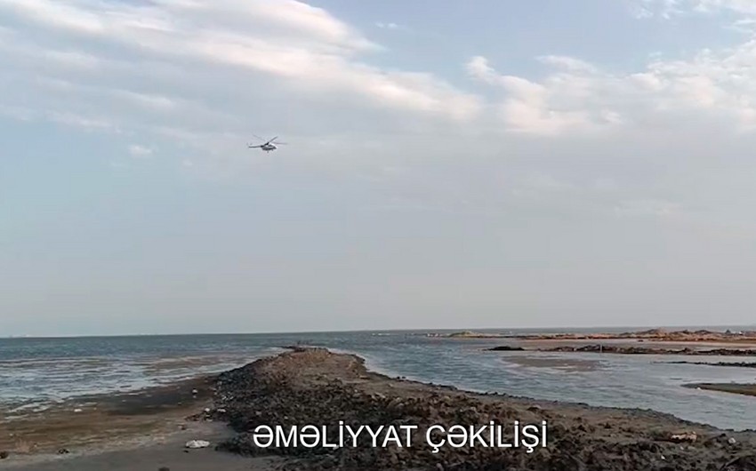 Dənizdə bir nəfər batdı: axtarışa helikopterlər cəlb olundu