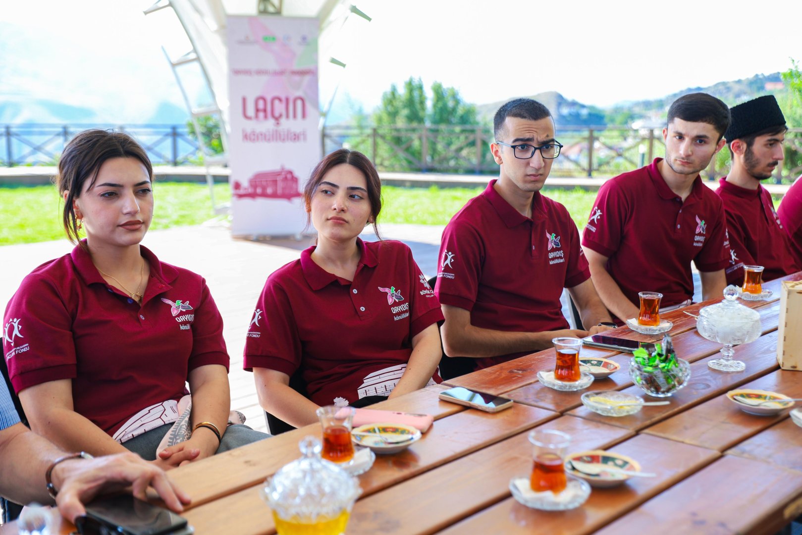 Laçın Könüllüləri ilk dəfə ərazidə fəaliyyətə başlayıb (FOTO)