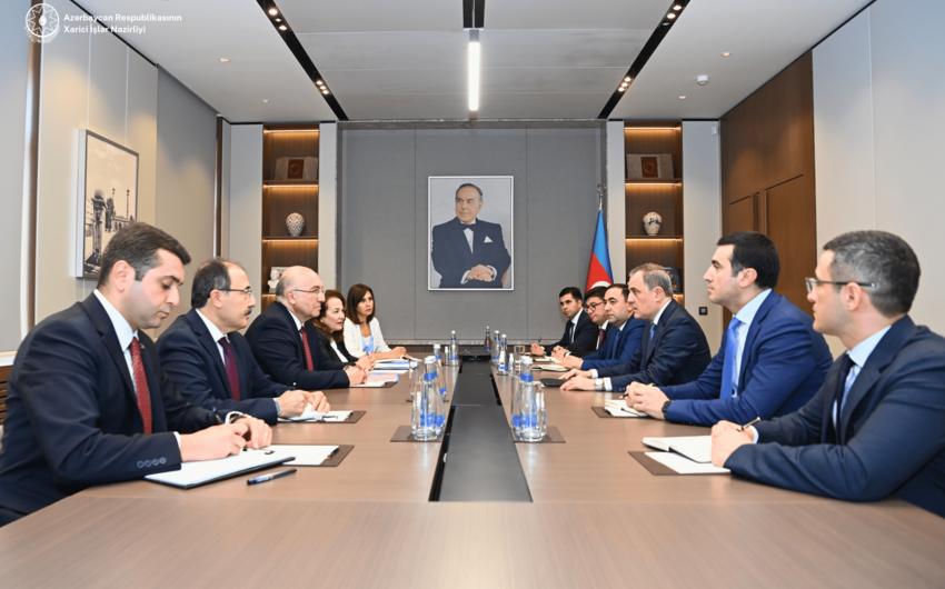 Ceyhun Bayramov Mehmet Samsarın rəhbərlik etdiyi nümayəndə heyətini qəbul etdi