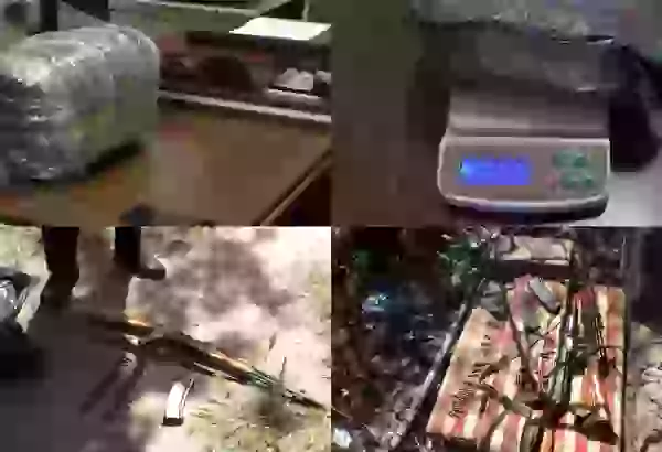 Binəqədidə polis əməliyyat keçirib: Narkotik vasitələr və altı odlu silah götürülüb