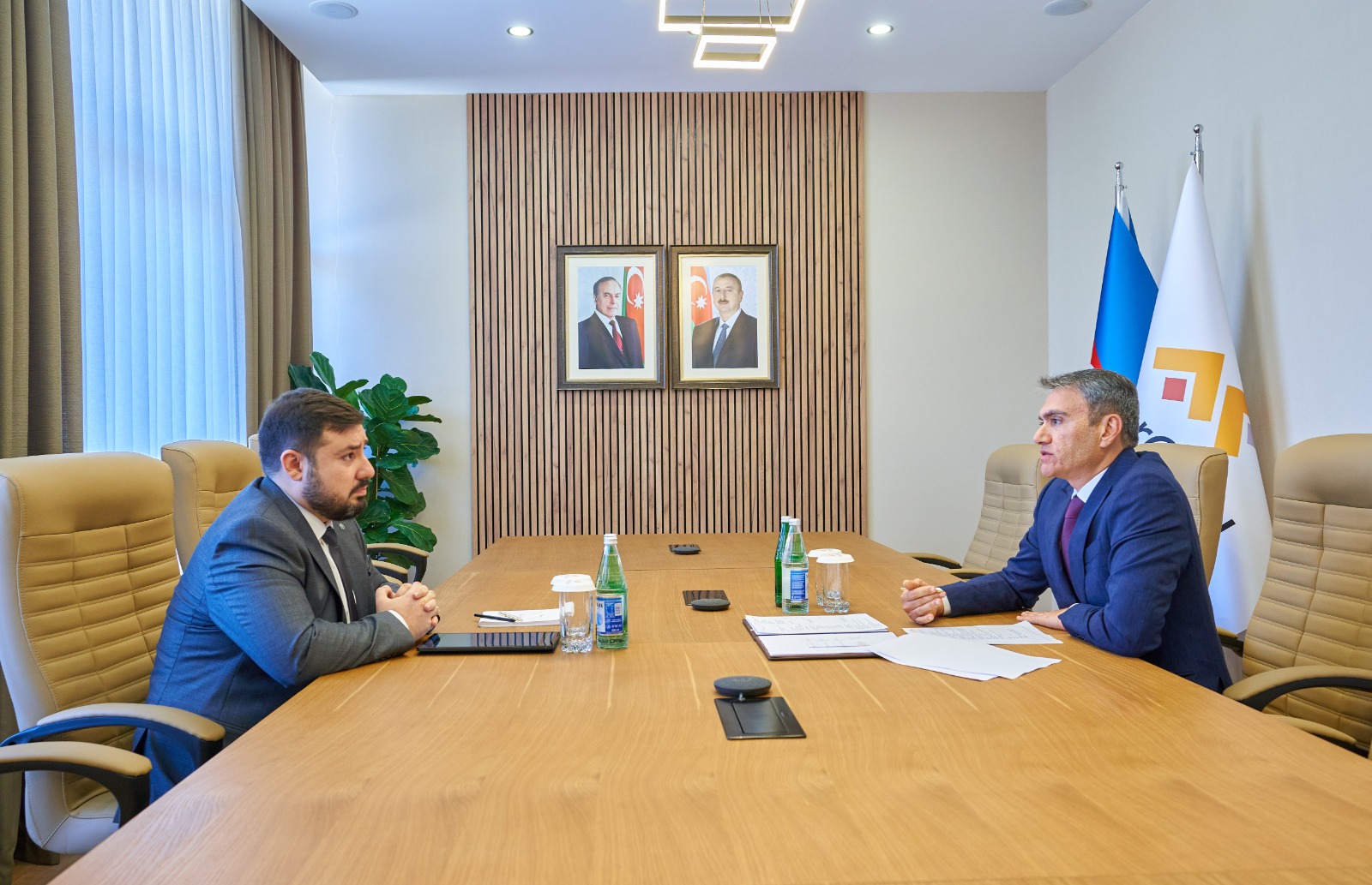 “AzerGold” QSC-də 3-cü "Yüksəliş" müsabiqəsinin qalibləri Fərid İsayev və Əsəd Qurbanzadə ilə görüşlər keçirilib (FOTO)