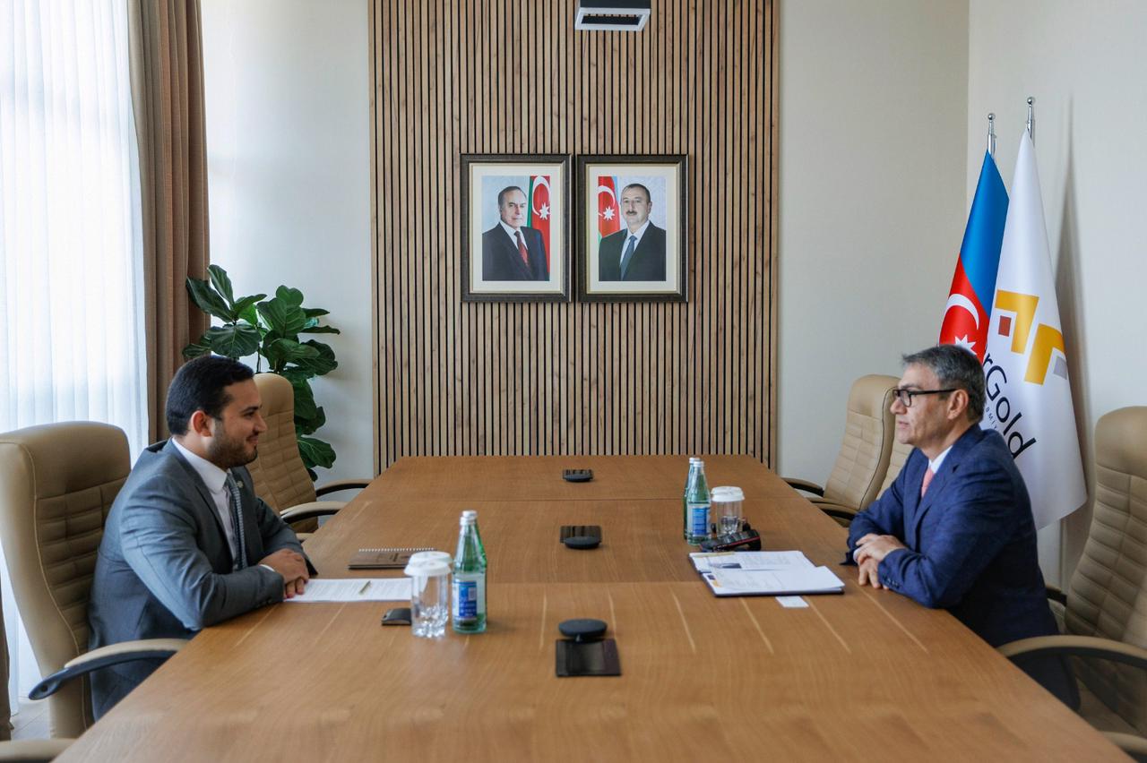 “AzerGold” QSC-də 3-cü "Yüksəliş" müsabiqəsinin qalibləri Fərid İsayev və Əsəd Qurbanzadə ilə görüşlər keçirilib (FOTO)