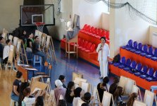 AzMİU-da Memarlıq ixtisasını seçəcək abituriyentlərin qabiliyyət imtahanı keçirilir (FOTO)