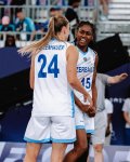 Paris-2024: Azərbaycanın 3x3 basketbol millisi günün ikinci matçında qalib gəldi (FOTO)