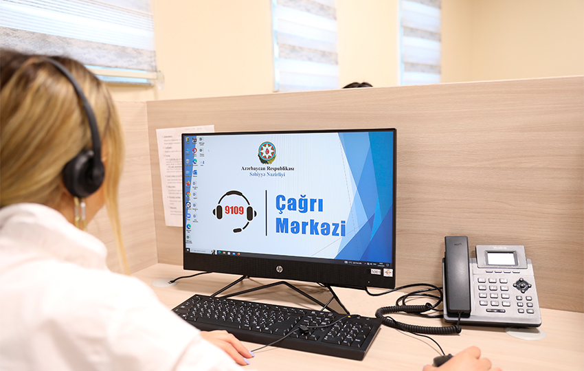 Səhiyyə Nazirliyinin “Çağrı Mərkəzi” vasitəsilə 67 mindən artıq müraciəti cavablandırılıb