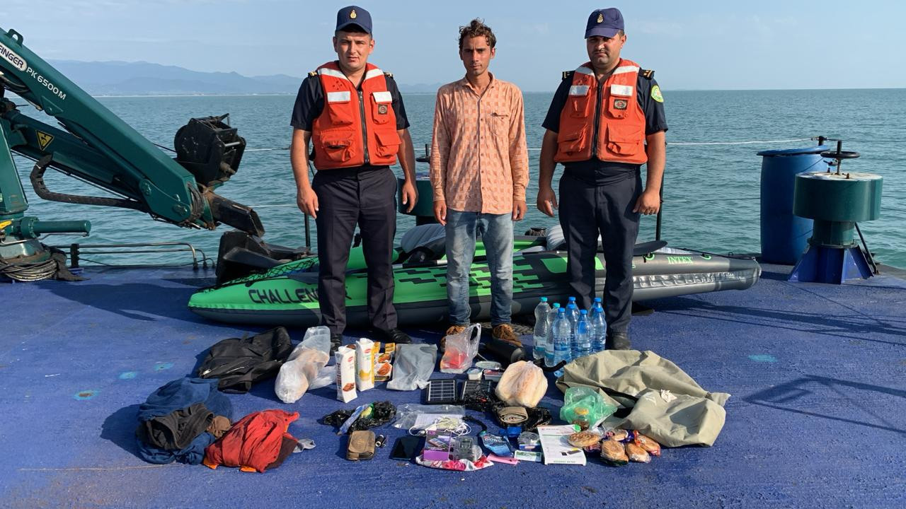 Dövlət sərhədini pozaraq Azərbaycana keçməyə cəhd edən İraq vətəndaşı ələ keçdi (FOTO)