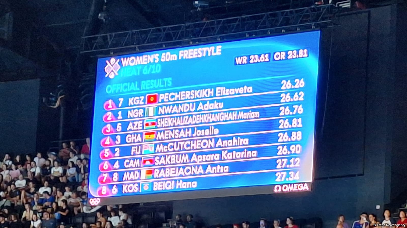 Paris-2024: Üzgüçümüz finişə 3-cü çatdı (FOTO)