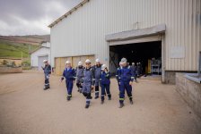 “AzerGold” QSC-nin İşçi qrupu hasilatın pay bölgüsü haqqında Saziş çərçivəsində Gədəbəydəki mədənlərə baxış keçirib (FOTO)