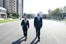 Prezident İlham Əliyev “Cavanşir” körpüsünün yerində inşa olunmuş yeni avtomobil yolunun açılışında iştirak edib (FOTO/VİDEO) (YENİLƏNİB)