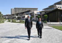 Prezident İlham Əliyev “Cavanşir” körpüsünün yerində inşa olunmuş yeni avtomobil yolunun açılışında iştirak edib (FOTO/VİDEO) (YENİLƏNİB)