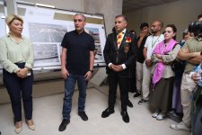 Diaspor Gənclərinin V Yay Düşərgəsi iştirakçıları Xankəndində Qarabağ Universitetində olublar (FOTO)