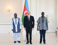 Prezident İlham Əliyev Burkina Fasonun Azərbaycanda yeni təyin olunmuş səfirinin etimadnaməsini qəbul edib (FOTO) (YENİLƏNİB)