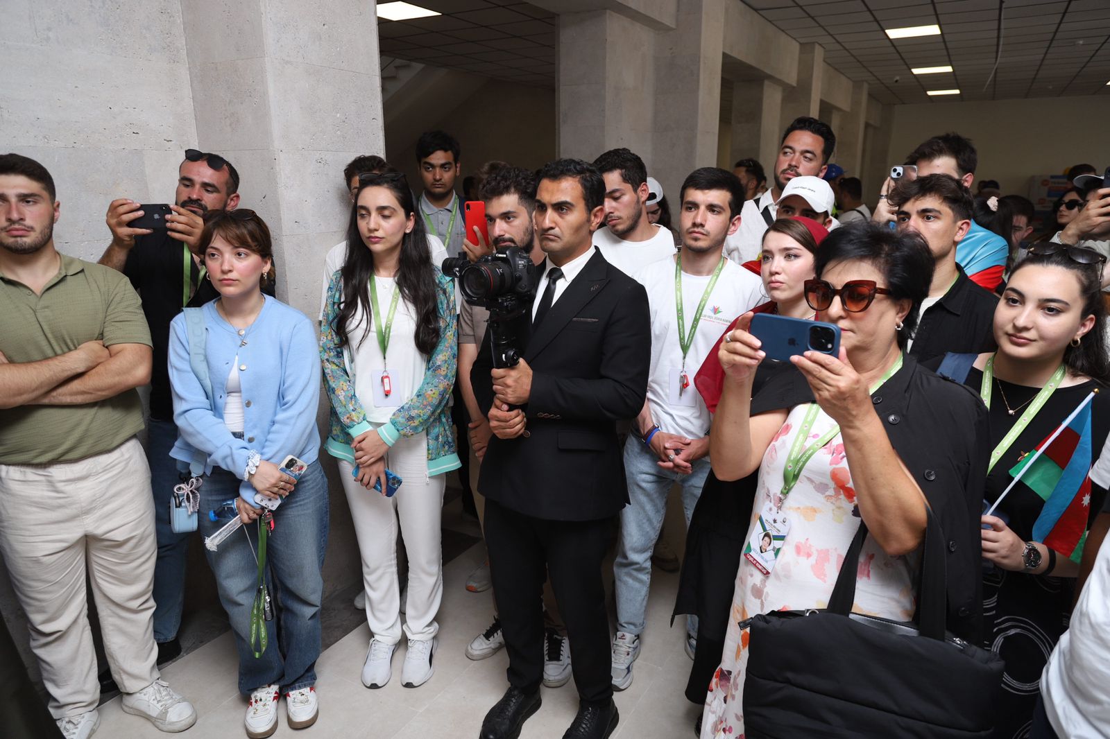 Diaspor Gənclərinin V Yay Düşərgəsi iştirakçıları Xankəndində Qarabağ Universitetində olublar (FOTO)