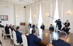 Prezident İlham Əliyev Rusiya Federasiyası Təhlükəsizlik Şurasının katibini qəbul edib (VIDEO/FOTO) (YENİLƏNİB)