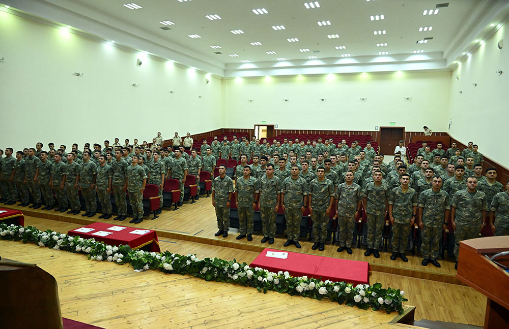 Növbəti “Ehtiyat zabit hazırlığı” kursu başa çatıb (FOTO)