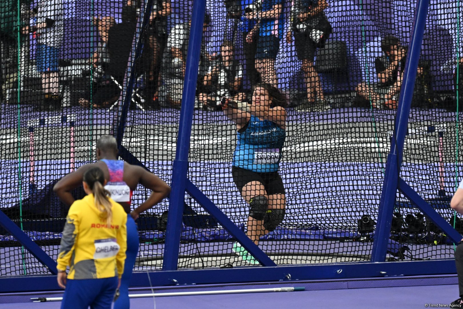 Paris-2024: Anna Skidan final mərhələsində mübarizə aparıb (FOTO)