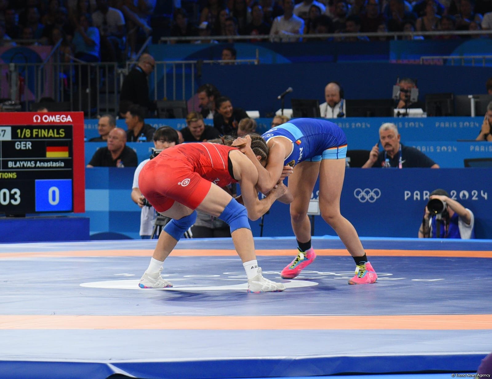 Paris-2024: Stadnik 1/4 finalda məğlub oldu (YENİLƏNİB) (FOTO)
