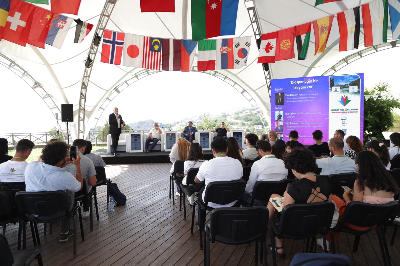V Yay Düşərgəsində “Diaspor üçün bir ideyam var” mövzusunda panel keçirilib (FOTO)