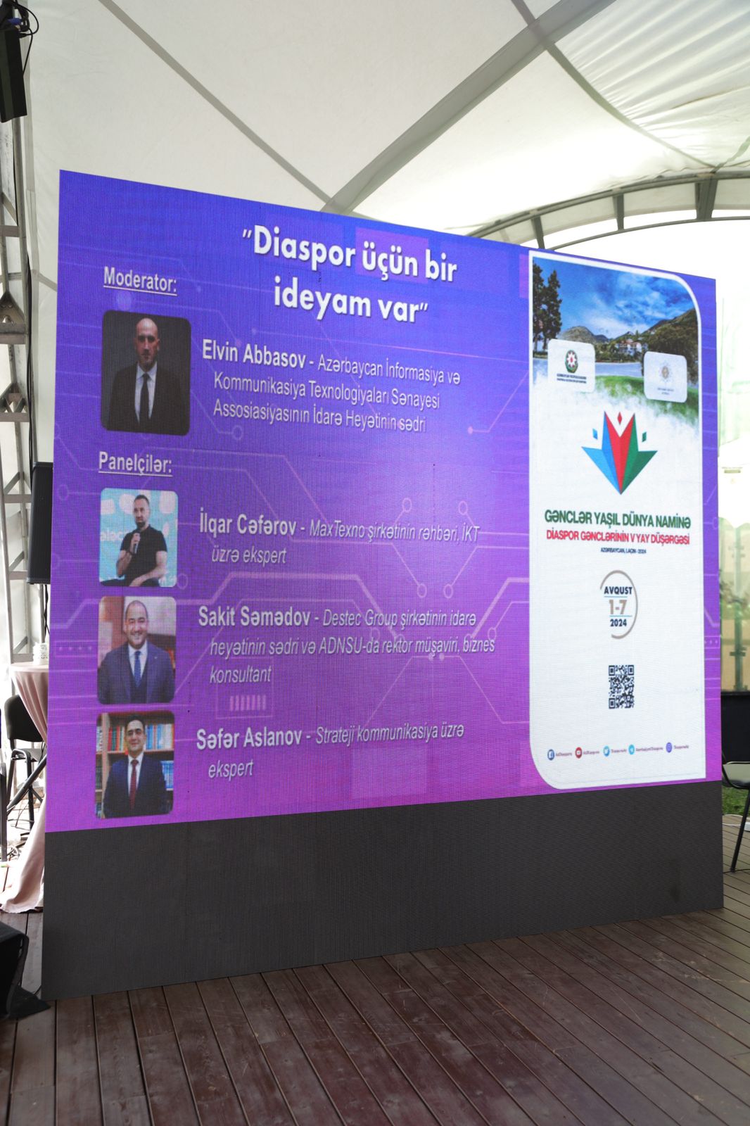 V Yay Düşərgəsində “Diaspor üçün bir ideyam var” mövzusunda panel keçirilib (FOTO)