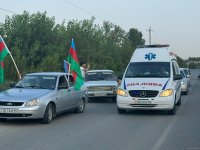 Kəlbəcərdə qalıqları tapılan hərbi qulluqçunun nəşi ailəsinə təhvil verildi (FOTO)