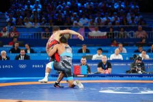 Paris-2024: Güləşçimiz Sənan Süleymanov olimpiadanı medalsız başa vurdu (FOTO)