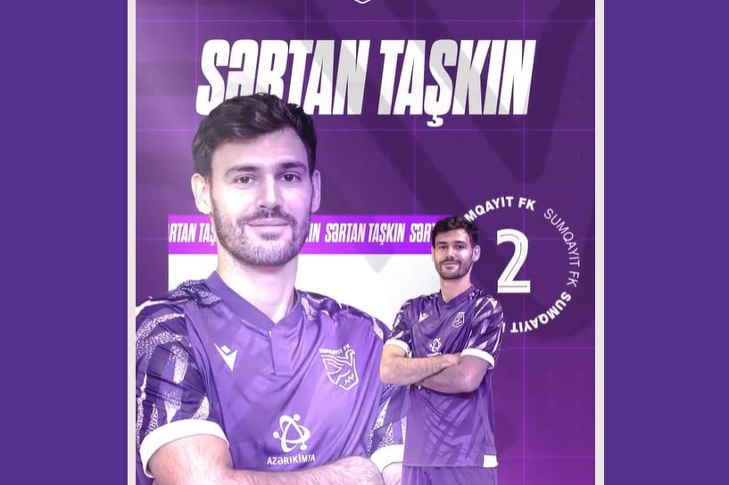 “Sumqayıt” Sərtan Taşkınla müqavilə imzalayıb