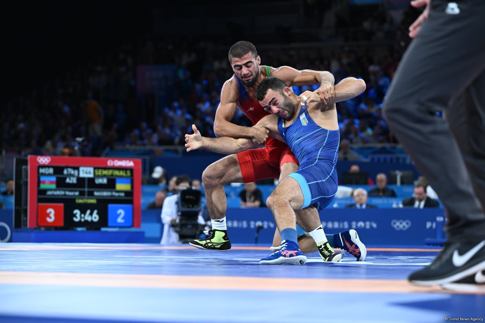 Paris-2024: Həsrət Cəfərov yarımfinalda uduzdu (FOTO) (YENİLƏNİB)