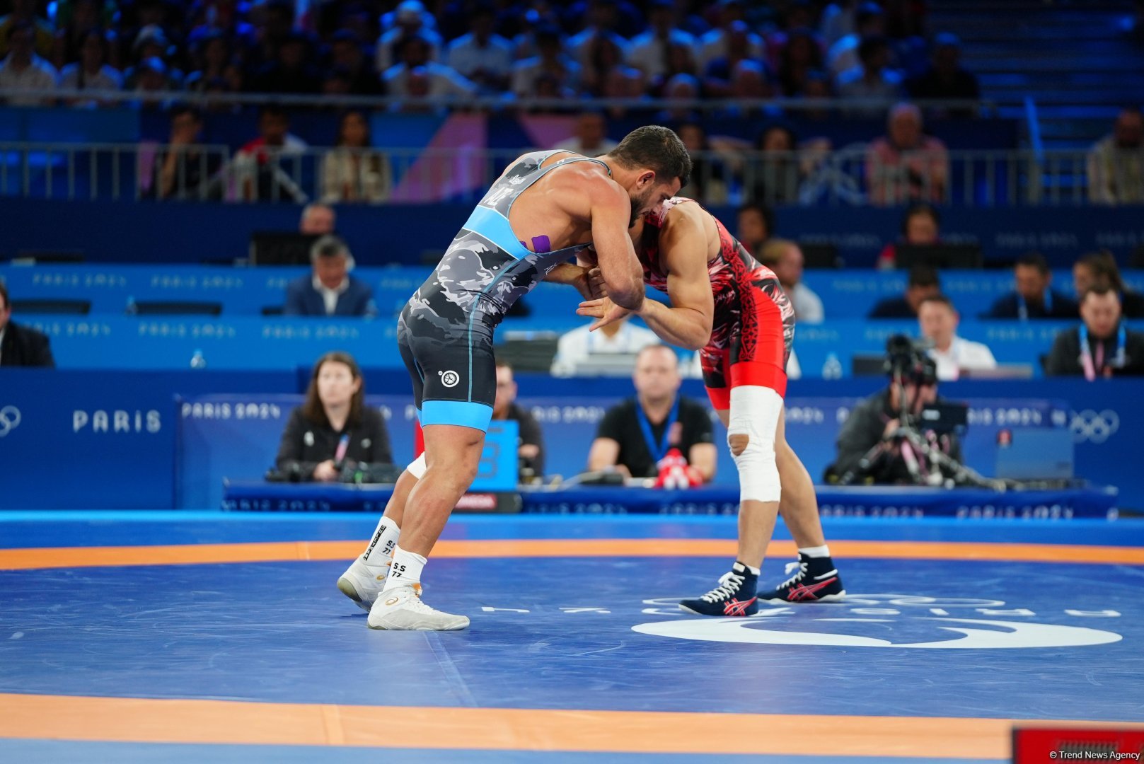 Paris-2024: Güləşçimiz Sənan Süleymanov olimpiadanı medalsız başa vurdu (FOTO)