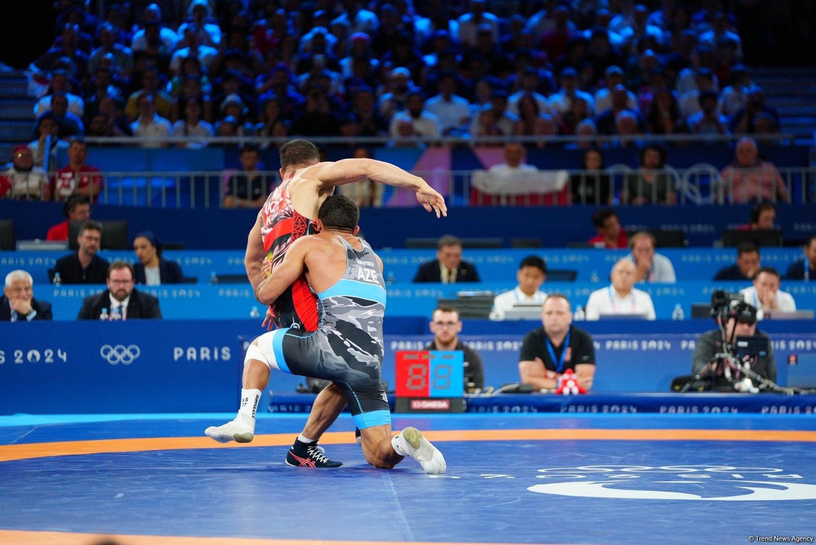 Paris-2024: Güləşçimiz Sənan Süleymanov olimpiadanı medalsız başa vurdu (FOTO)
