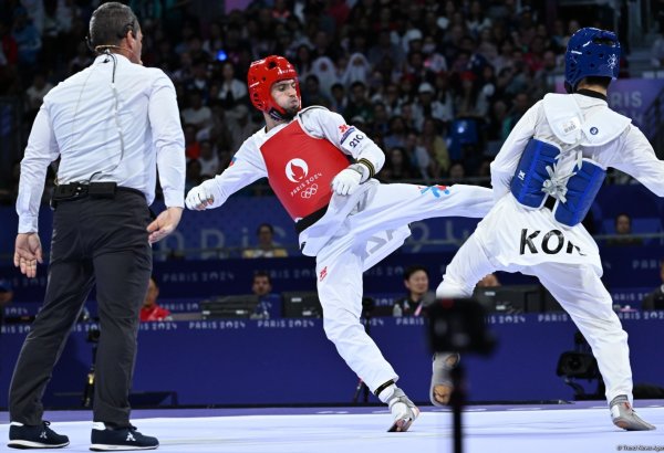 Taekvonduçumuz Olimpiadada gümüş medal qazanıb (FOTO)
