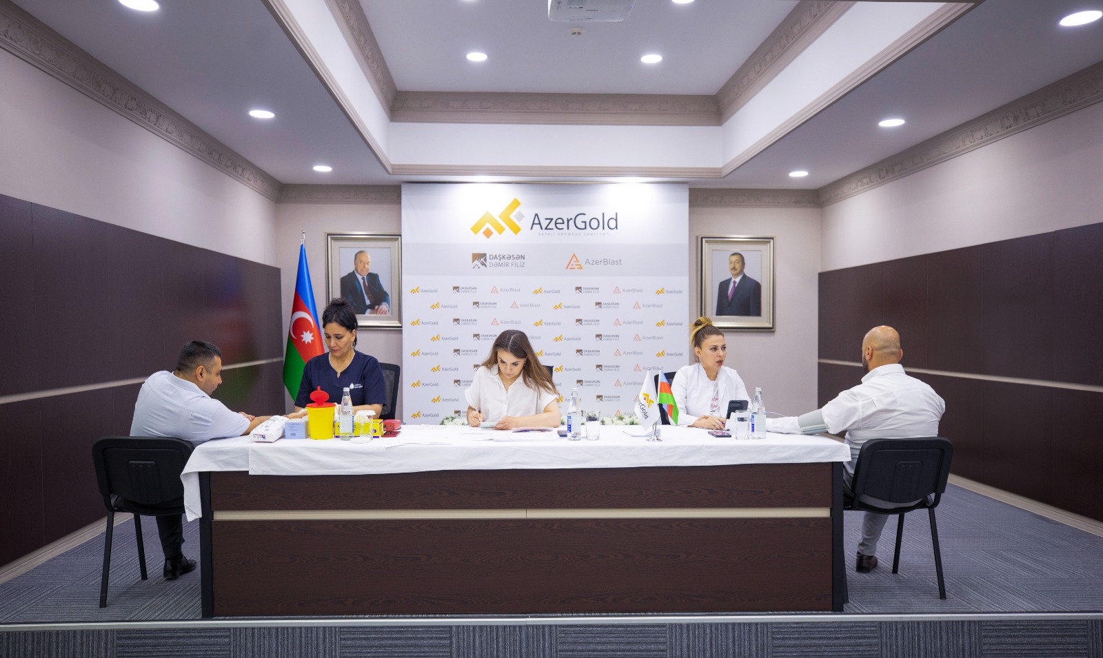 “AzerGold” QSC-də növbəti qanvermə aksiyası keçirilib (FOTO)