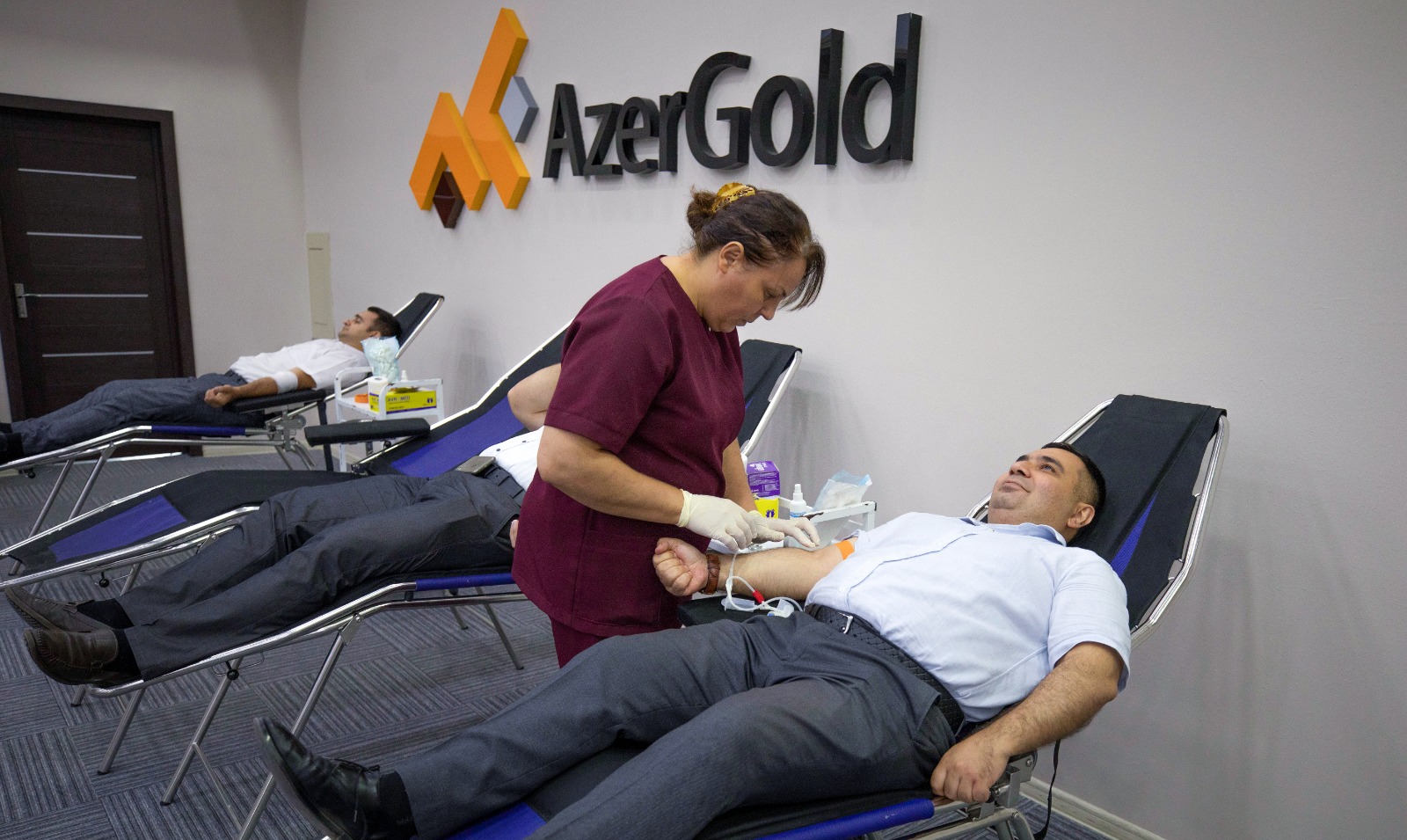 “AzerGold” QSC-də növbəti qanvermə aksiyası keçirilib (FOTO)