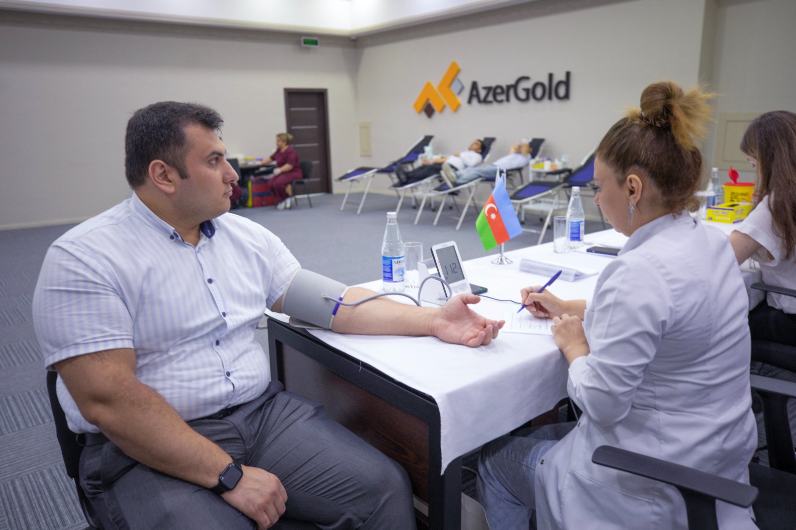 “AzerGold” QSC-də növbəti qanvermə aksiyası keçirilib (FOTO)